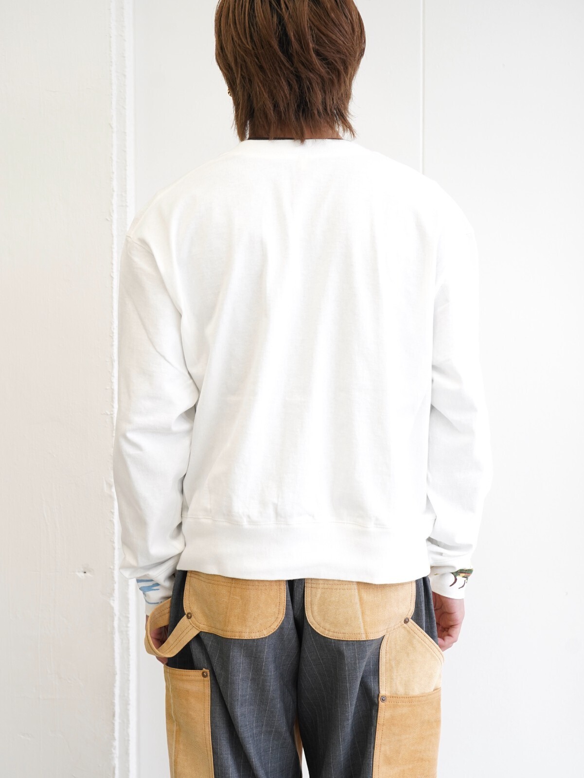 KHOKI MENS Cowboy-print cardigan IMAGE19