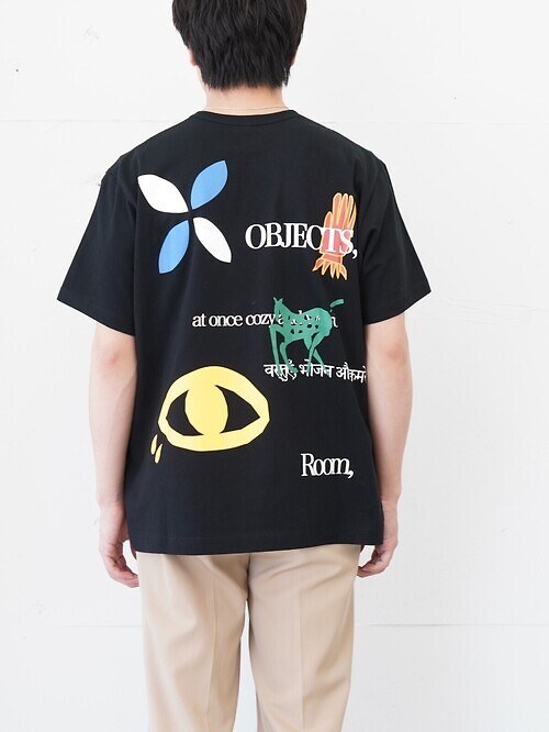 Multi-print T-shirt｜KHOKI 男士