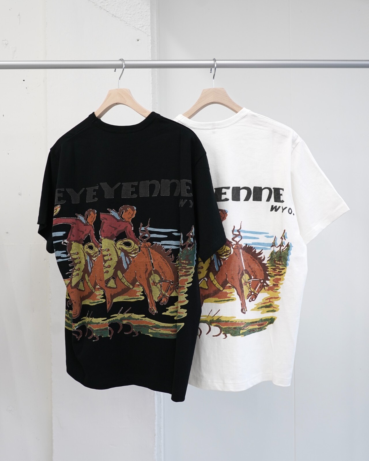 KHOKI 男士 Cowboy-print T-shirt 图片7