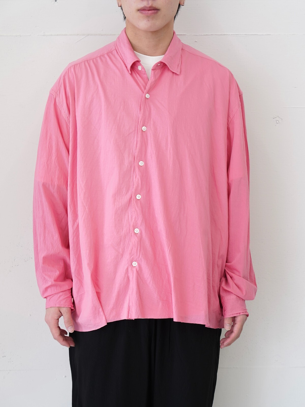 KANEMASA PHIL. 女士 & 男士 46G Artisan L/S Shirt 图片7
