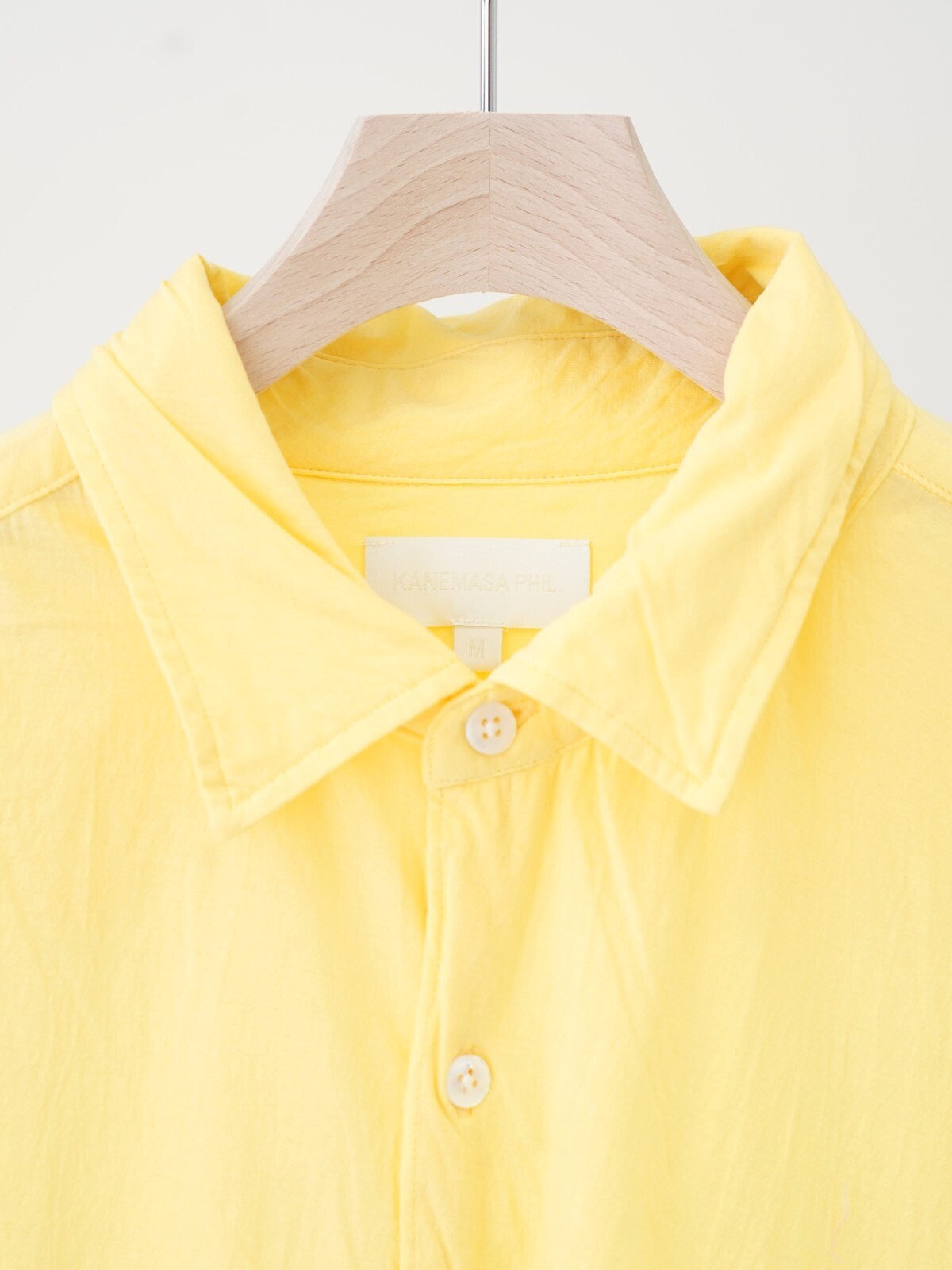 KANEMASA PHIL. 女士 & 男士 46G Artisan L/S Shirt 图片33