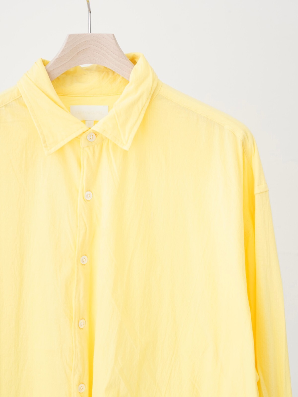 KANEMASA PHIL. 女士 & 男士 46G Artisan L/S Shirt 图片32