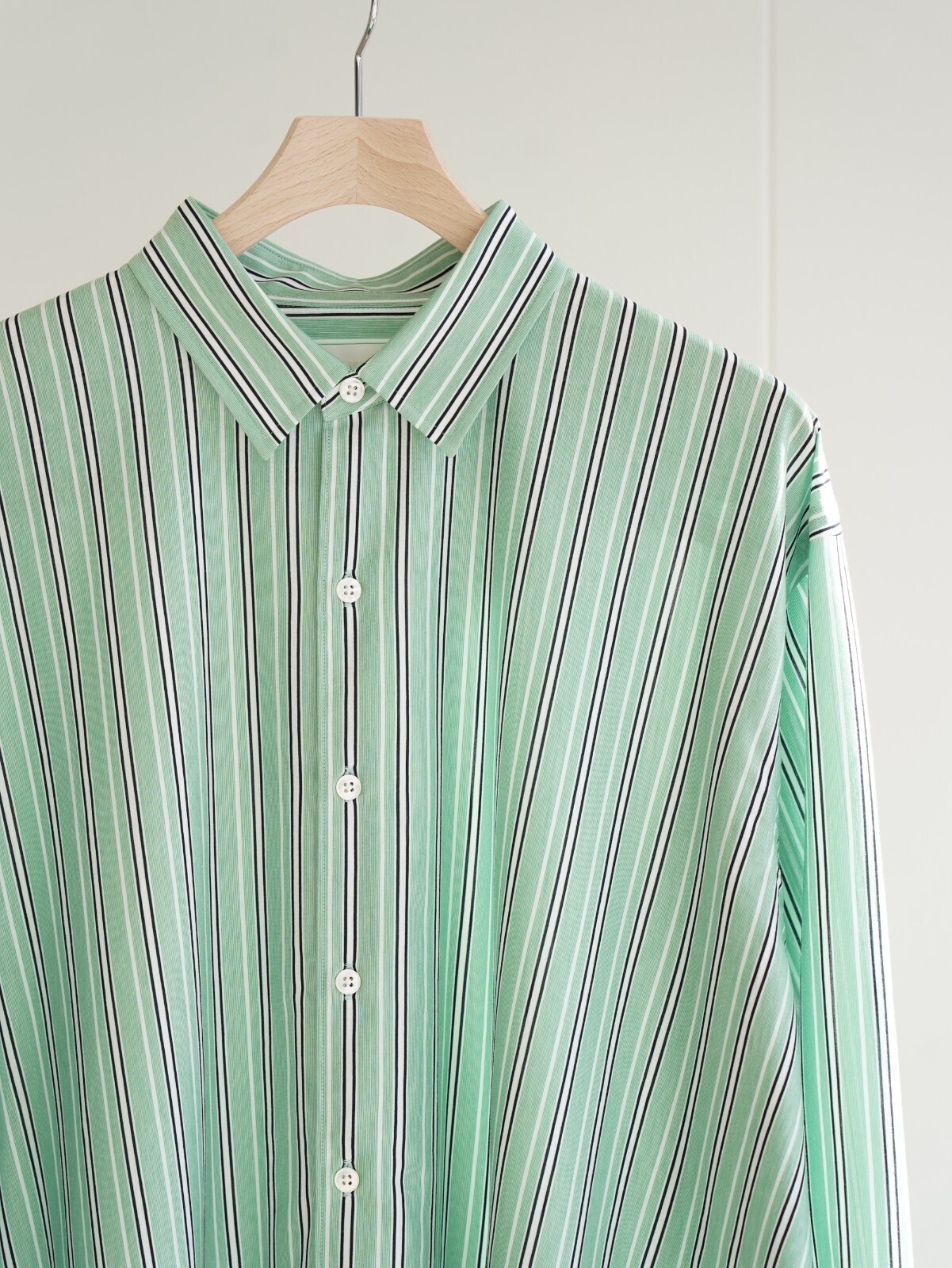 KANEMASA PHIL. 女士 & 男士 46G Atmosphere Stripe L/S Shirt 圖片20