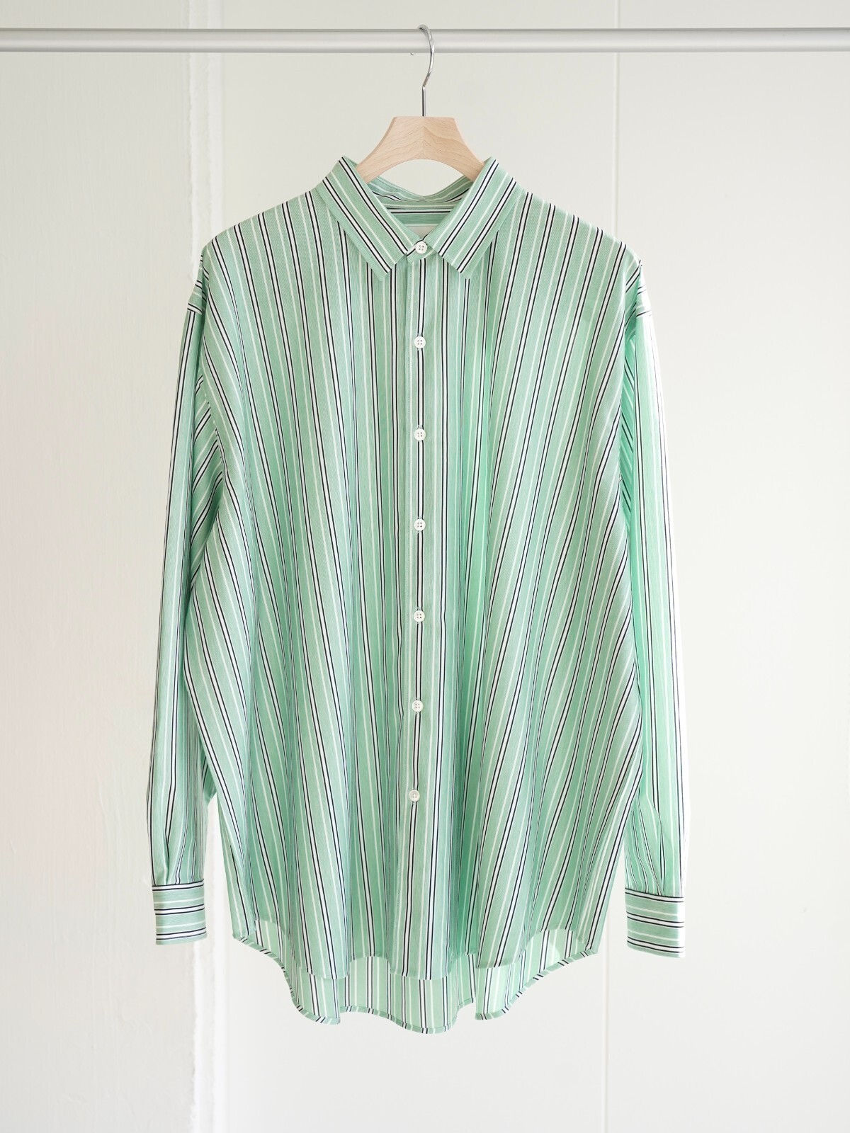 KANEMASA PHIL. 女士 & 男士 46G Atmosphere Stripe L/S Shirt 圖片18