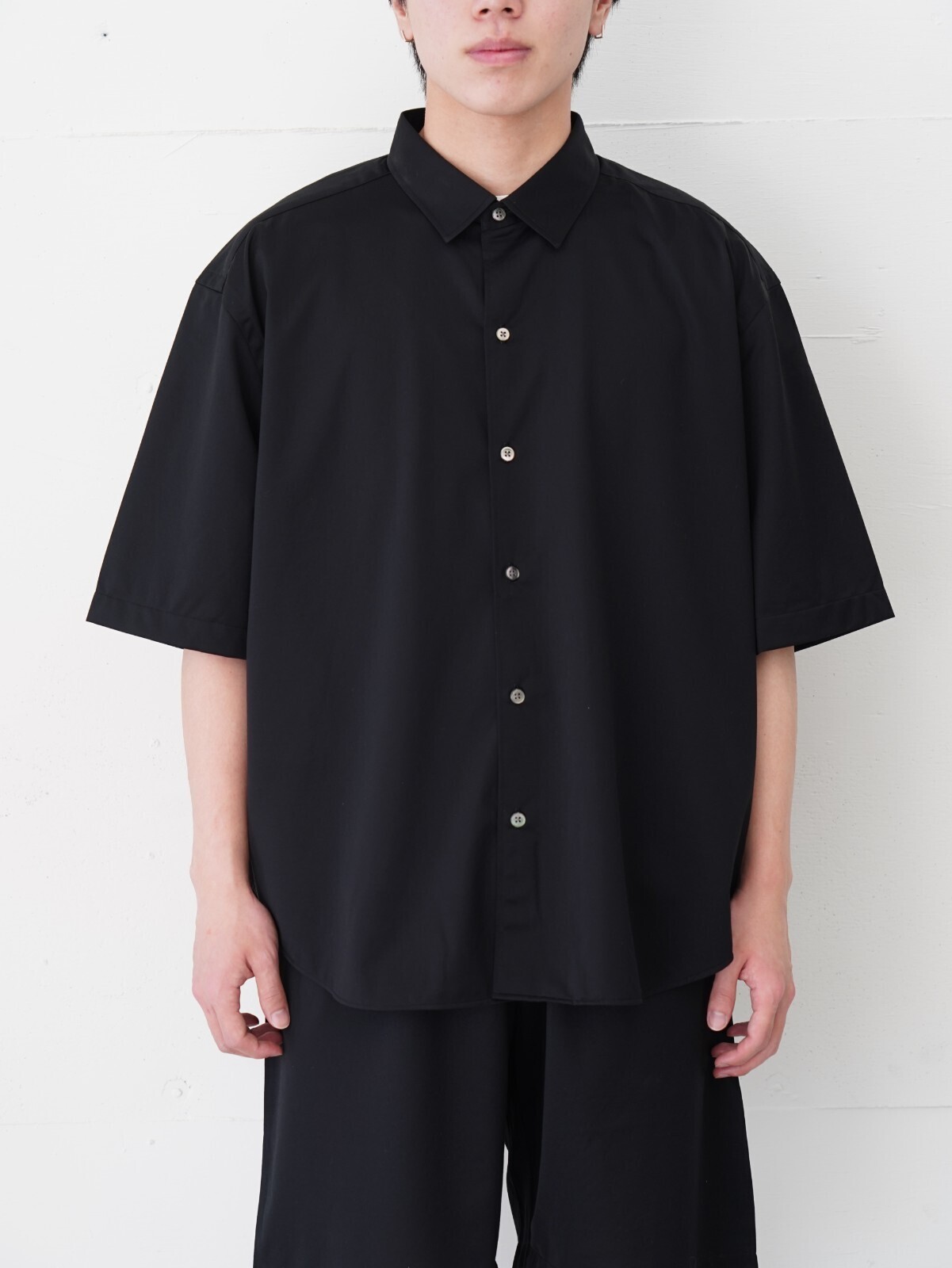 KANEMASA PHIL. WOMENS & MENS 46G Atmosphere S/S Shirt IMAGE24