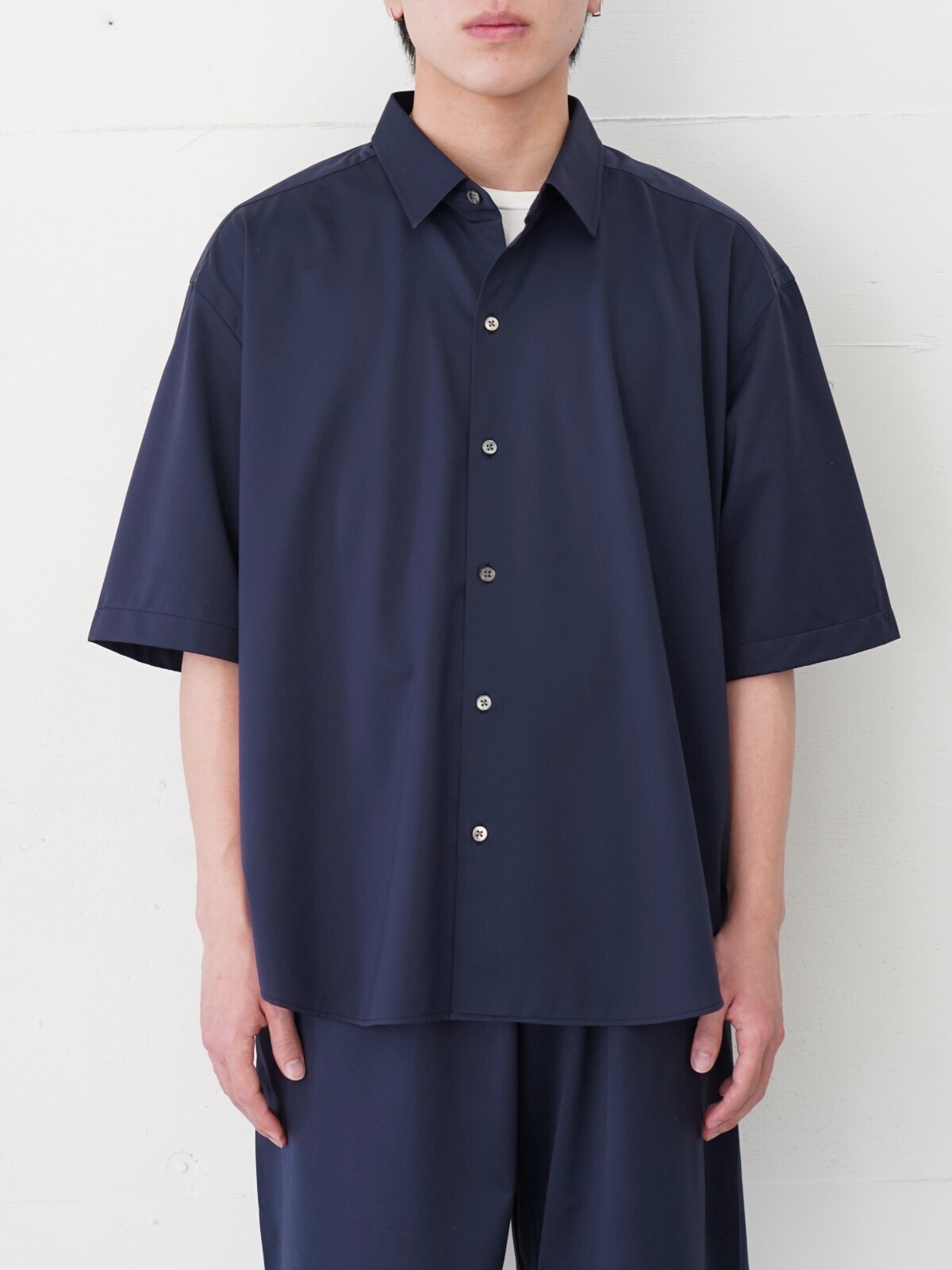 KANEMASA PHIL. WOMENS & MENS 46G Atmosphere S/S Shirt IMAGE1