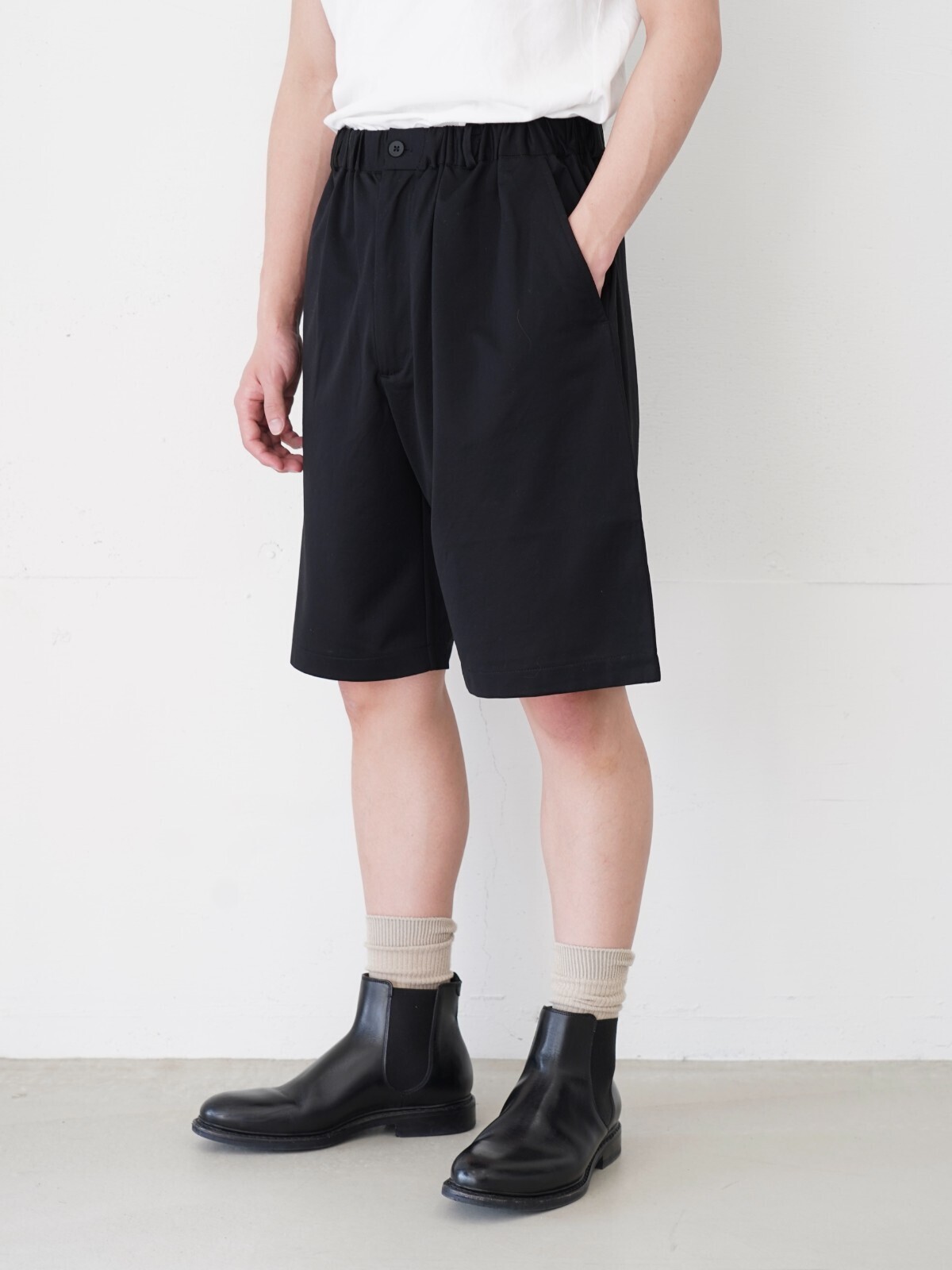 KANEMASA PHIL. WOMENS & MENS 46G Easy Shorts IMAGE17