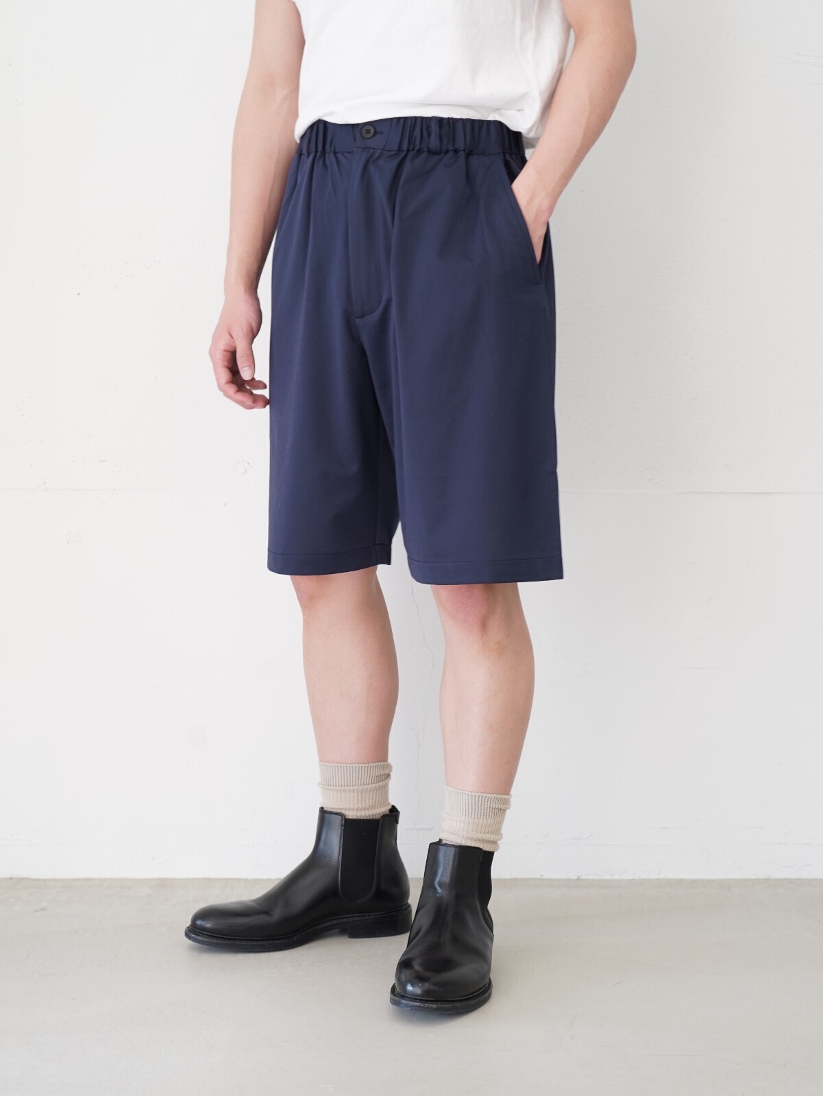 KANEMASA PHIL. WOMENS & MENS 46G Easy Shorts IMAGE4