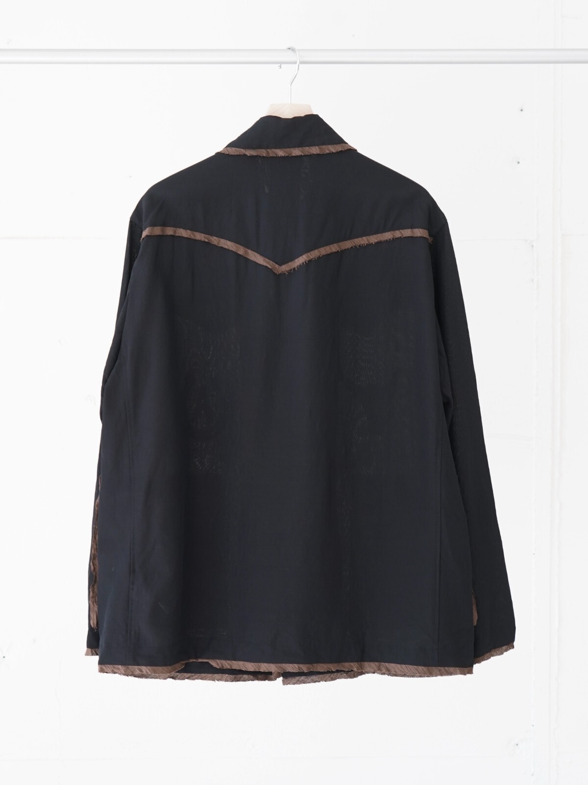 ANTHEM A 女士 & 男士 WOOL RAYON TROPICAL EMBROIDERY JACKET 图片10