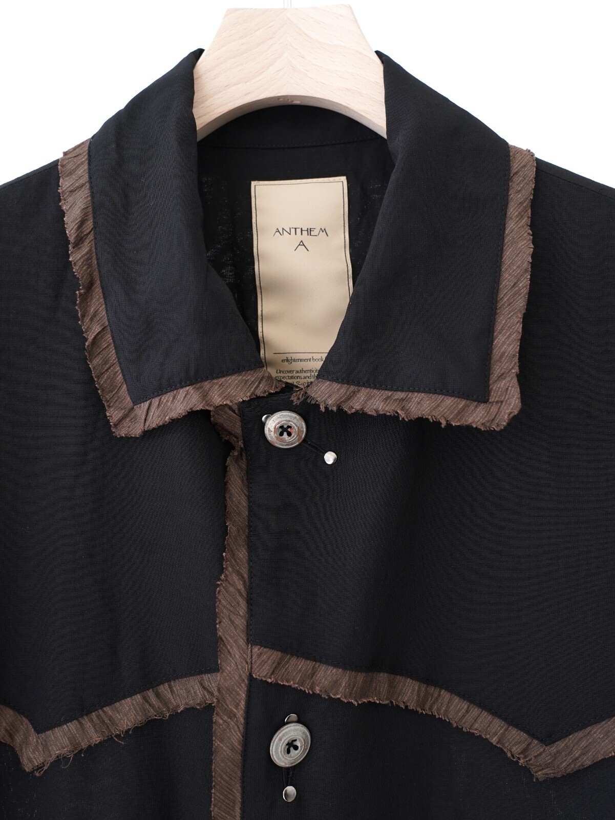 ANTHEM A 女士 & 男士 WOOL RAYON TROPICAL EMBROIDERY JACKET 图片8