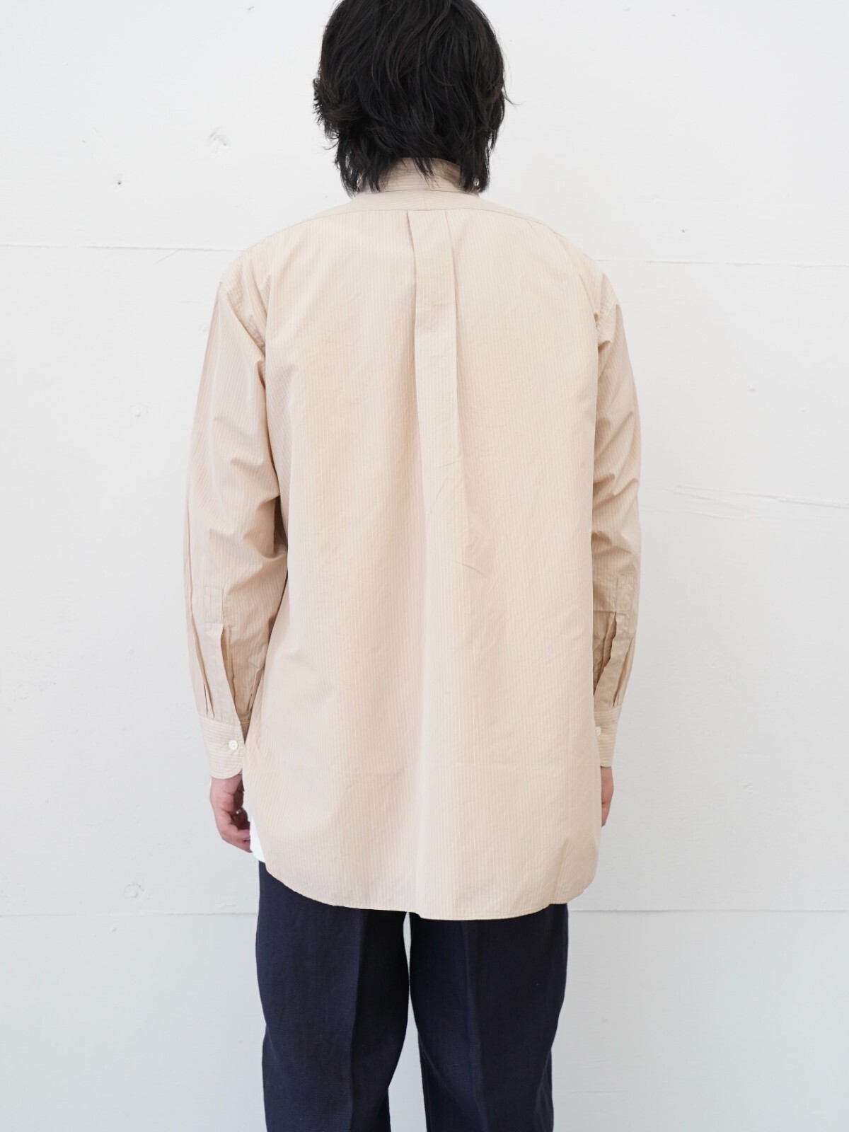 KAPTAIN SUNSHINE MENS Stand Collar Safari Shirt IMAGE3