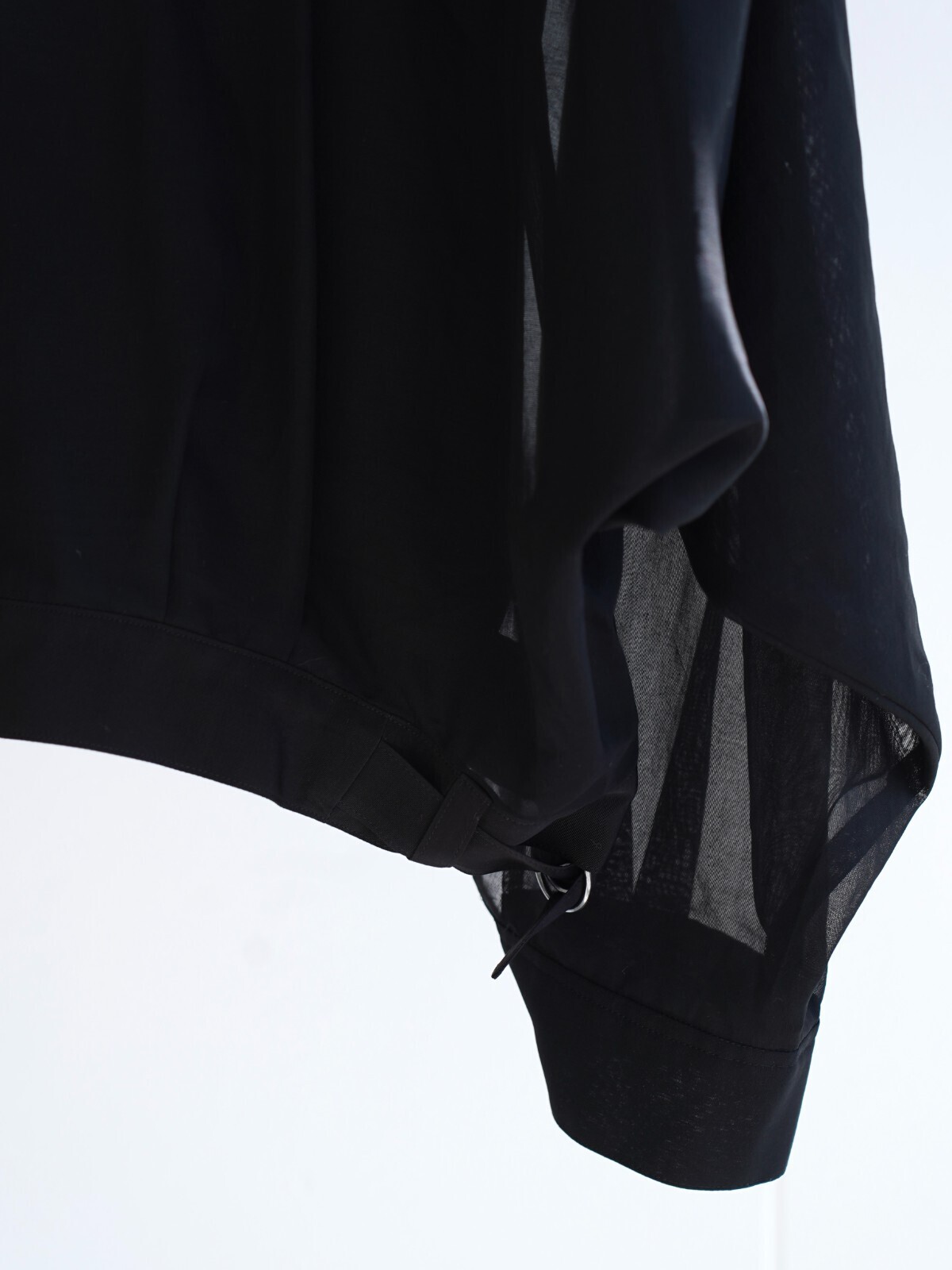 ANTHEM A WOMENS & MENS SHEER COTTON DOLMAN SHIRTS BLOUSON IMAGE21