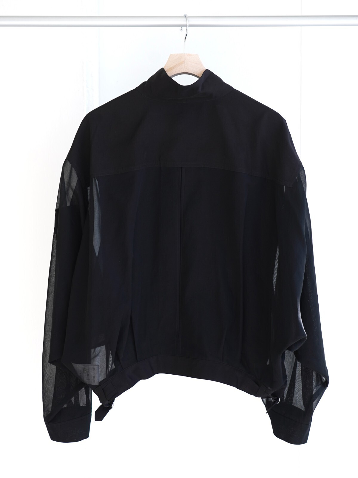 ANTHEM A WOMENS & MENS SHEER COTTON DOLMAN SHIRTS BLOUSON IMAGE20