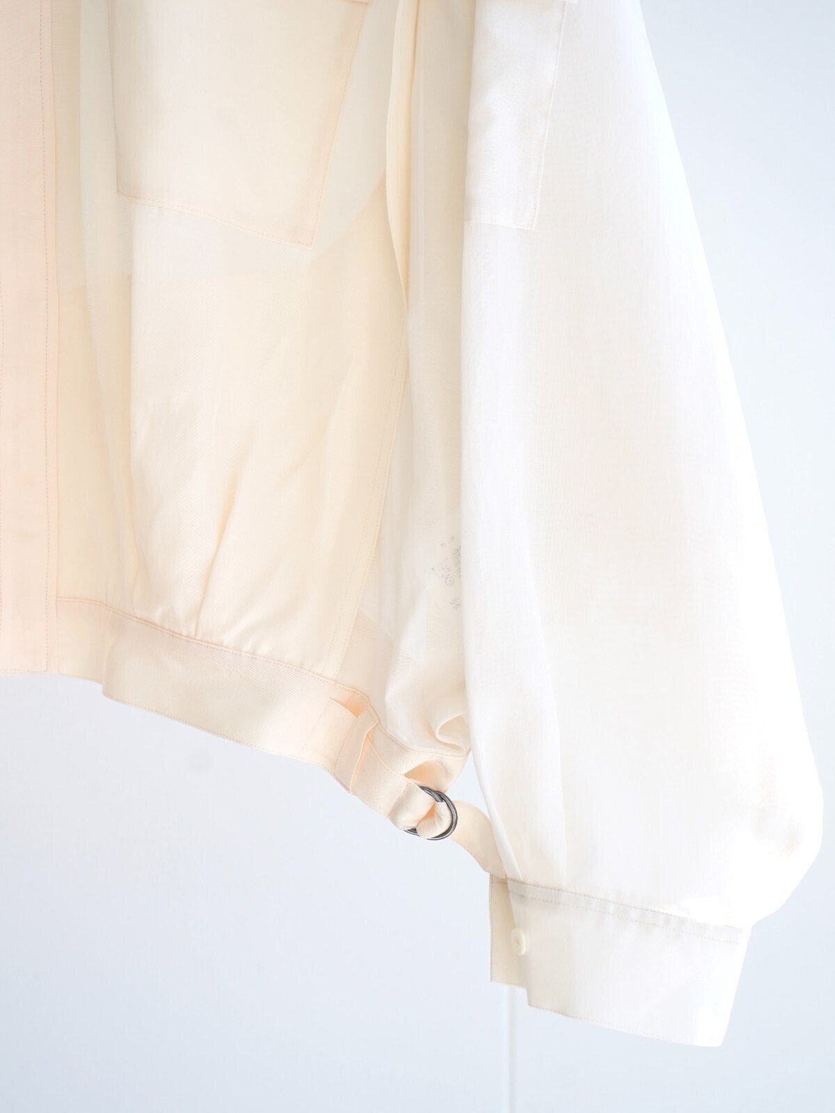 ANTHEM A WOMENS & MENS SHEER COTTON DOLMAN SHIRTS BLOUSON IMAGE14