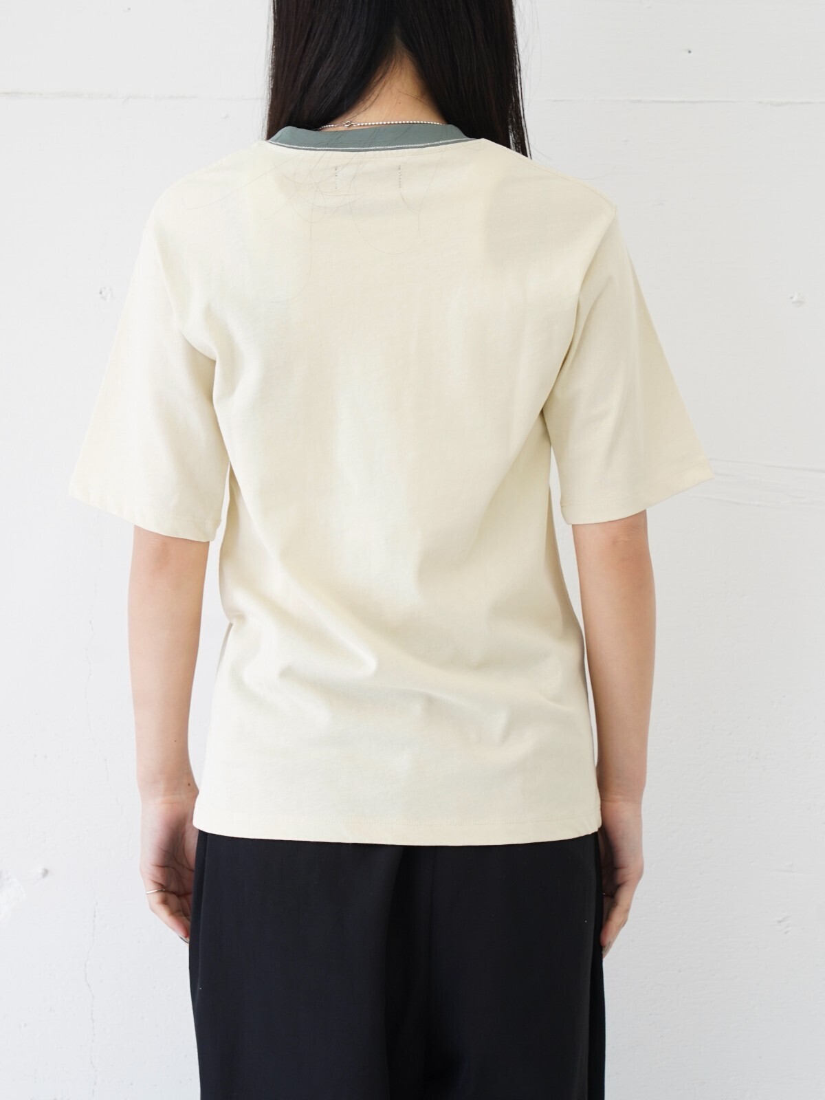 アンセム エー レディース & メンズ "Athena" エンブロイダリーTシャツ 画像3