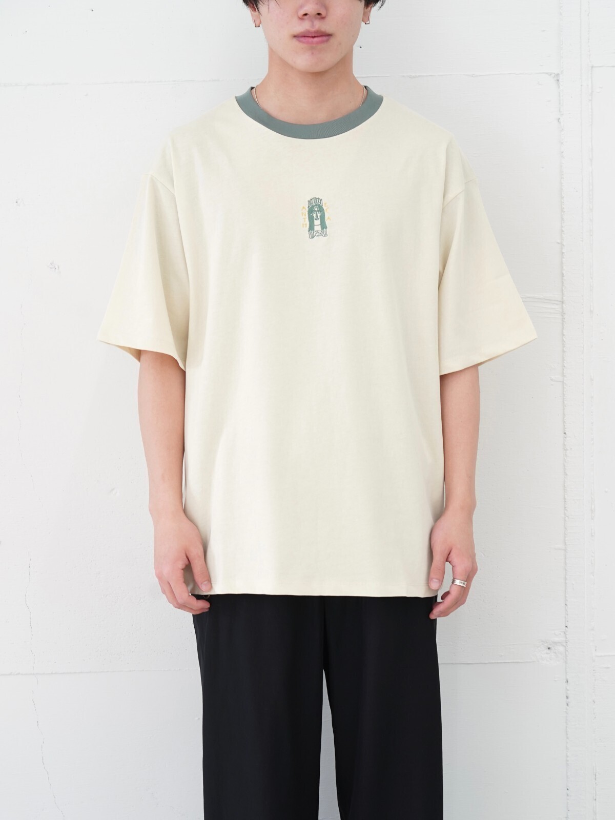 アンセム エー レディース & メンズ "Athena" エンブロイダリーTシャツ 画像10