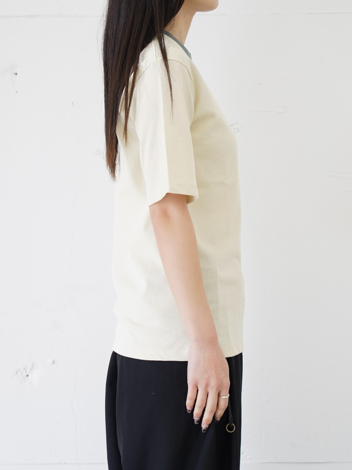 アンセム エー レディース & メンズ "Athena" エンブロイダリーTシャツ 画像2