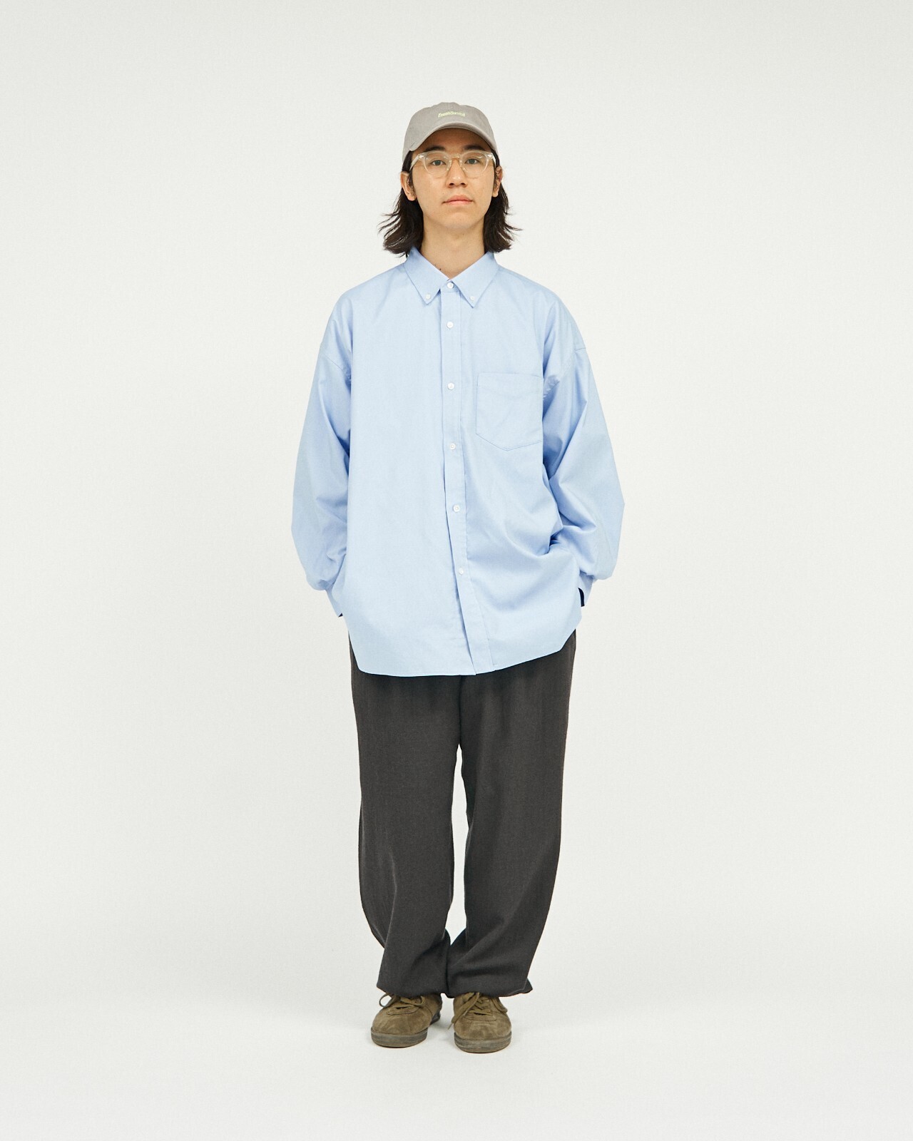 ✨新品✨ フレッシュサービス ドライオックスフォードB.Dシャツ 24SS ドライオックスフォード コーポレートB.Dシャツ - フレッシュ