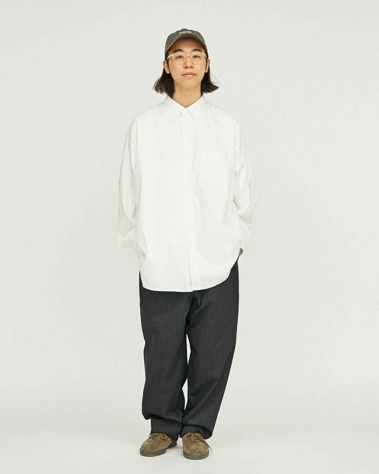 FreshService/フレッシュサービス　ドライオックスフォード長袖シャツ フレッシュサービス/FreshService DRY OXFORD CORPORATE L/S