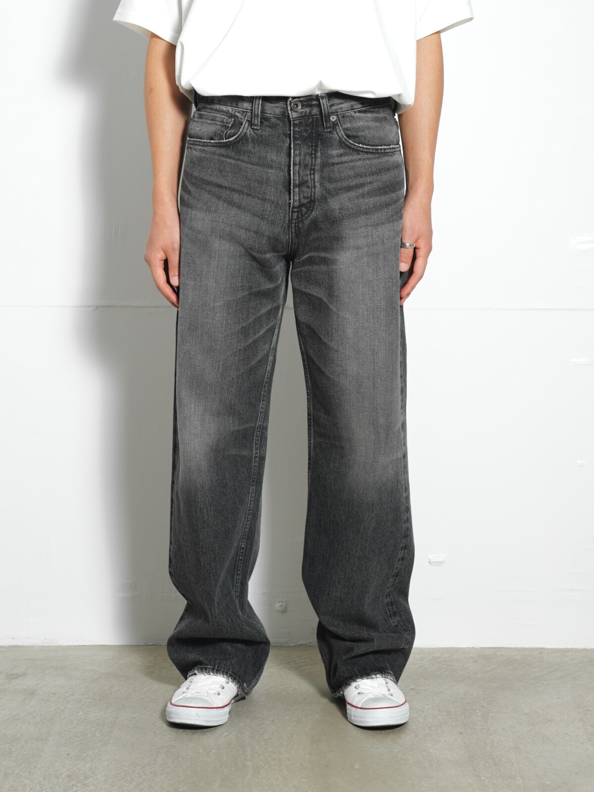 DAIRIKU MENS ”Straight” Mud Vintage Denim Pants  IMAGE12