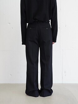 Hibiki Nakaminami WOMENS & MENS ZIPPED TROUSERS (Black-44) (CO) IMAGE10
