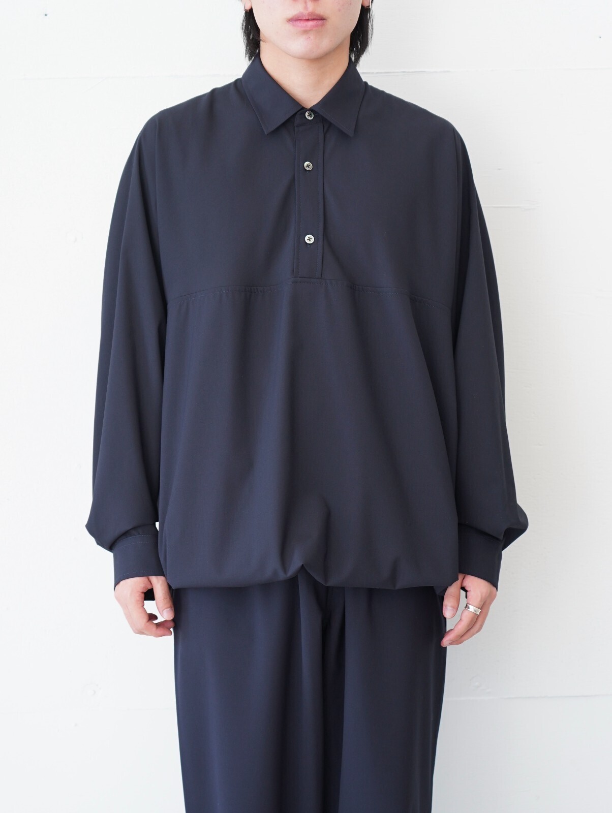 フレッシュサービス レディース & メンズ ウーリークロスアノラックシャツ 画像7