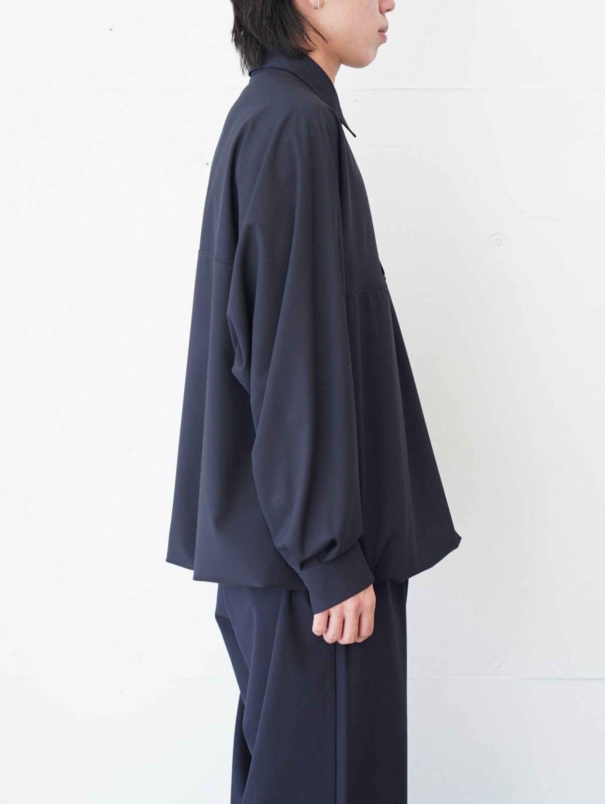 フレッシュサービス レディース & メンズ ウーリークロスアノラックシャツ 画像8