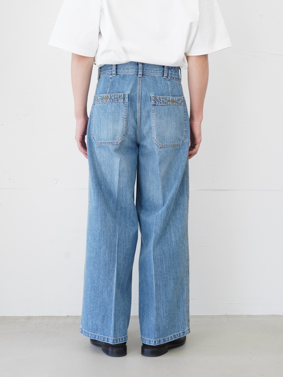 SARTO 男士 PANTS TYPE 013 (WIDE EMBROIDERY PANTS) (25SS) 图片3