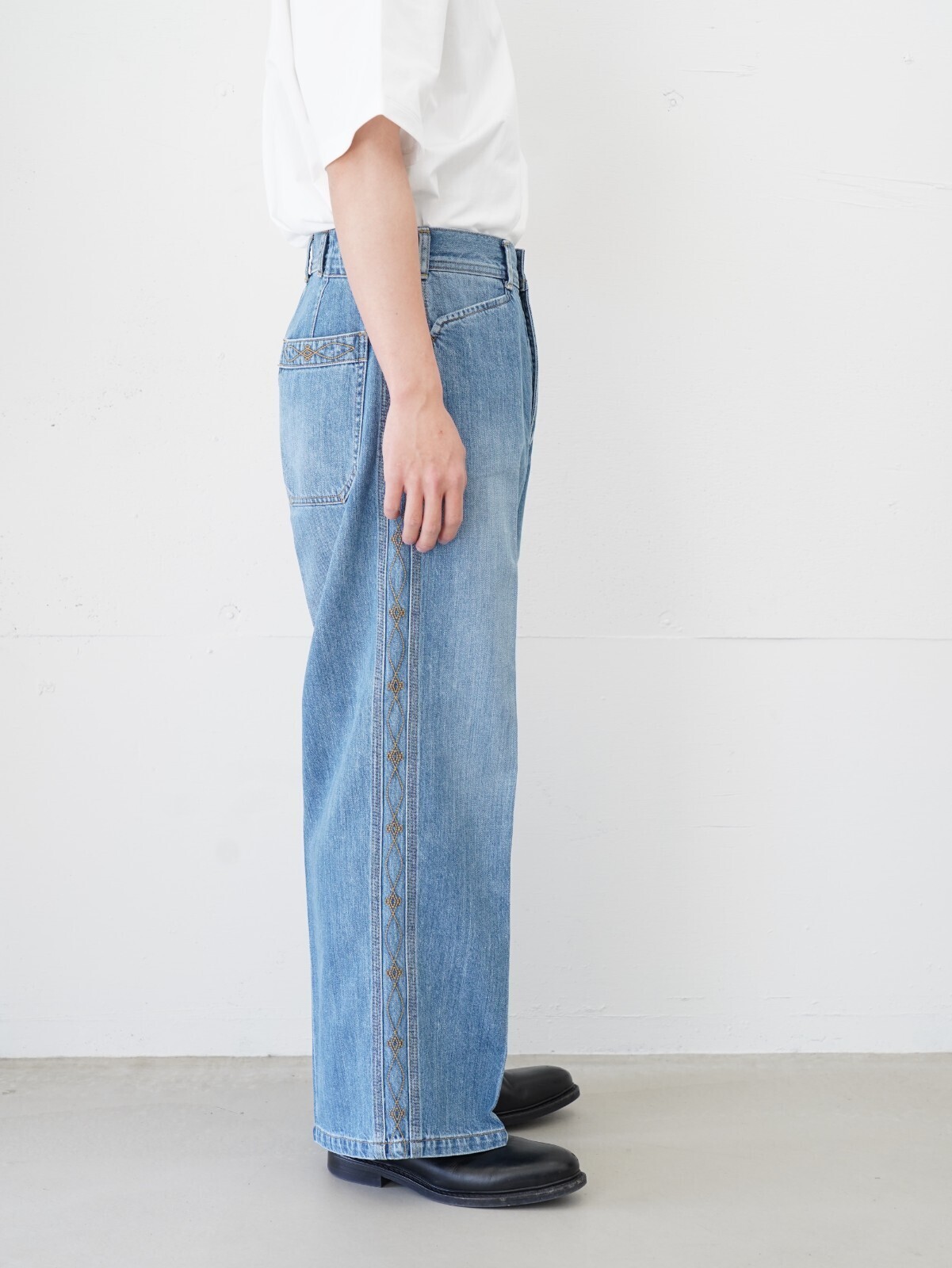 SARTO 男士 PANTS TYPE 013 (WIDE EMBROIDERY PANTS) (25SS) 图片2