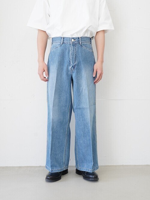 PANTS TYPE 013 ( WIDE EMBROIDERY PANTS)｜SARTO MENS