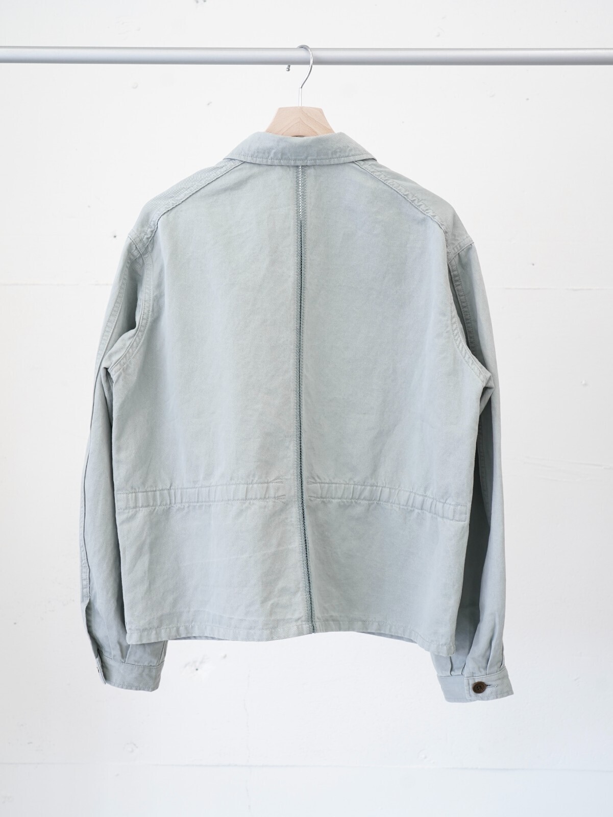 サルト メンズ コットンリネンツイル ショートジャケット 画像8