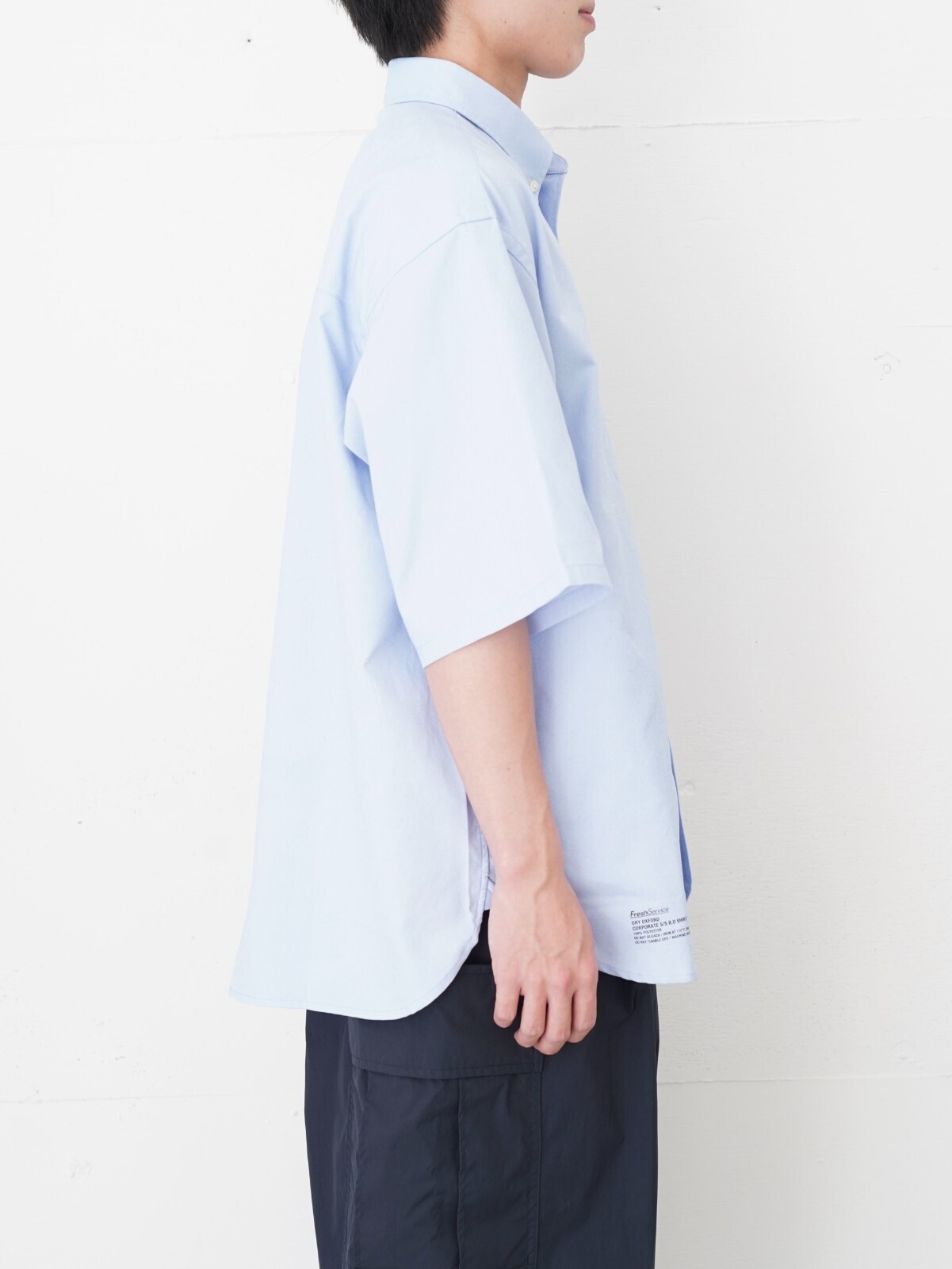 FreshService 男士 DRY OXFORD CORPORATE S/S B.D SHIRT (25SS) 图片2