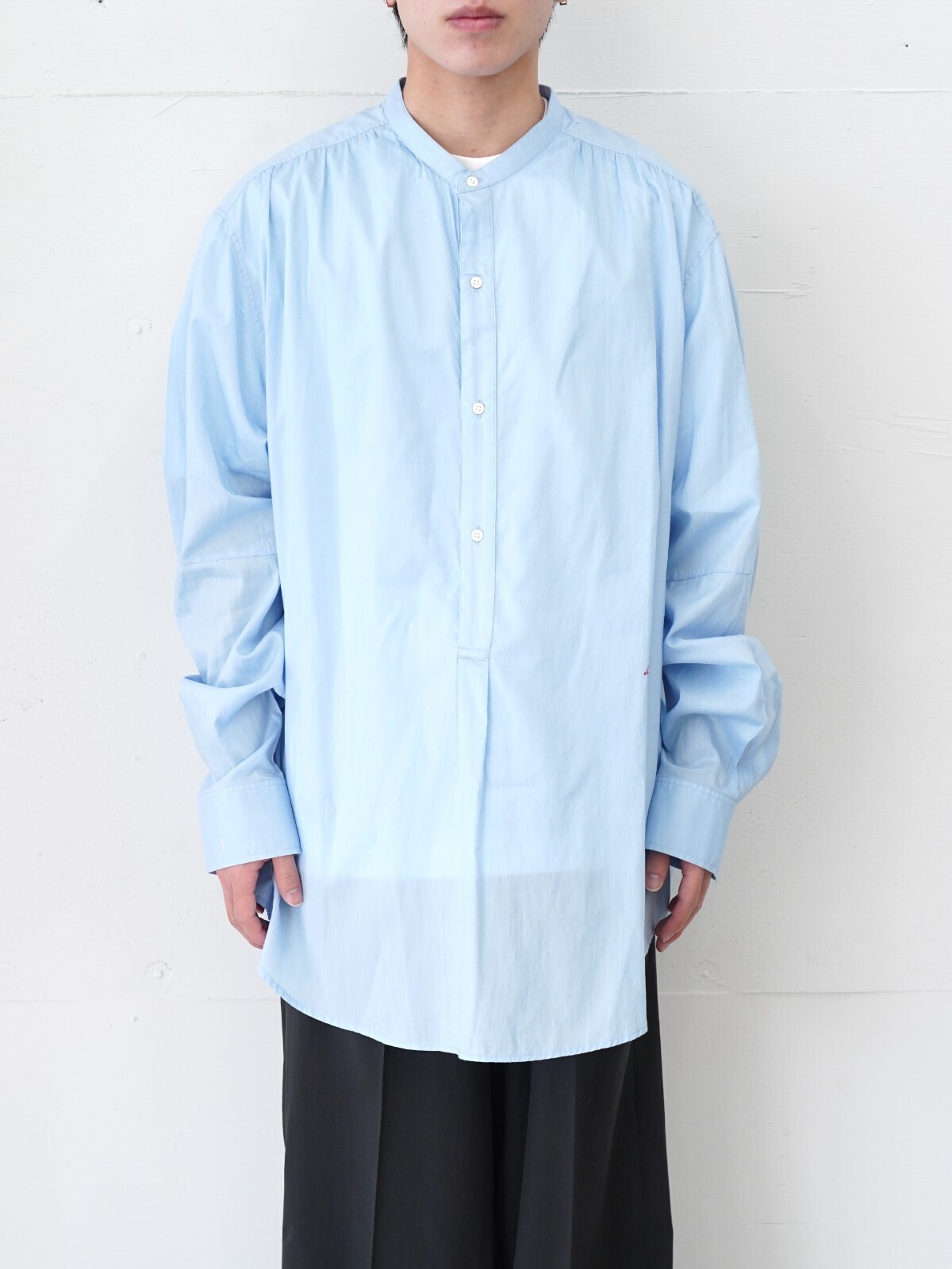 mister it. WOMENS & MENS Band Collar Shirt "Tous" IMAGE13