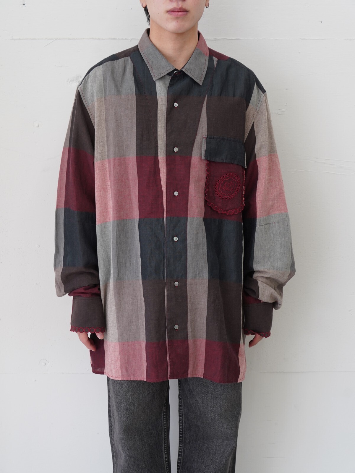 mister it. 女士 & 男士 Regular Collar Shirt "Amnaye" 图片3