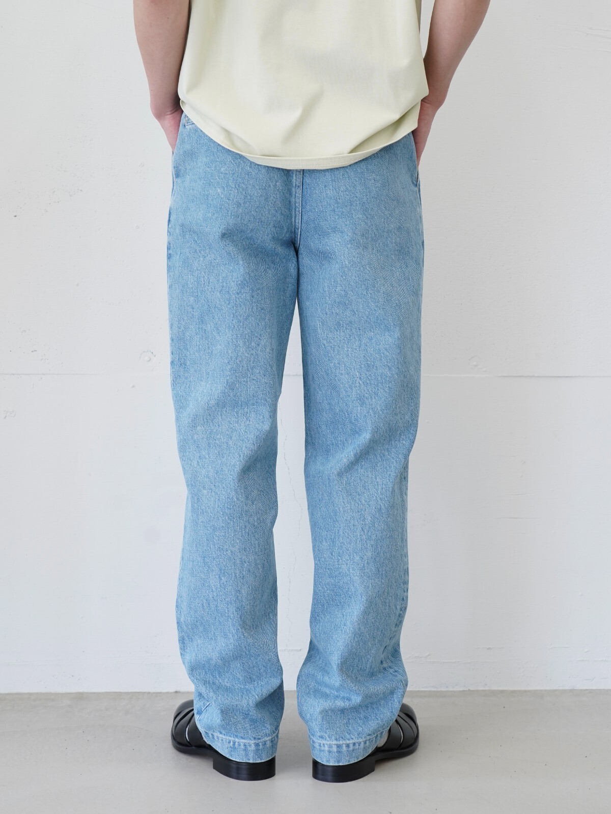 FUJI 女士 & 男士 WASH DENIM SLACKS 图片3