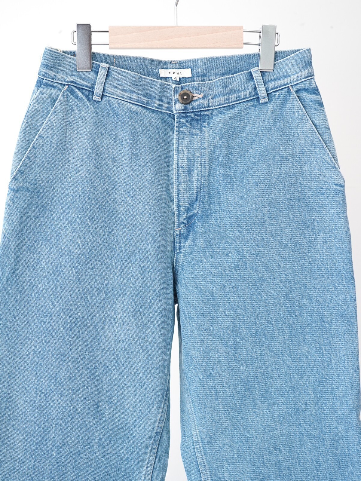 FUJI 女士 & 男士 WASH DENIM SLACKS 图片6