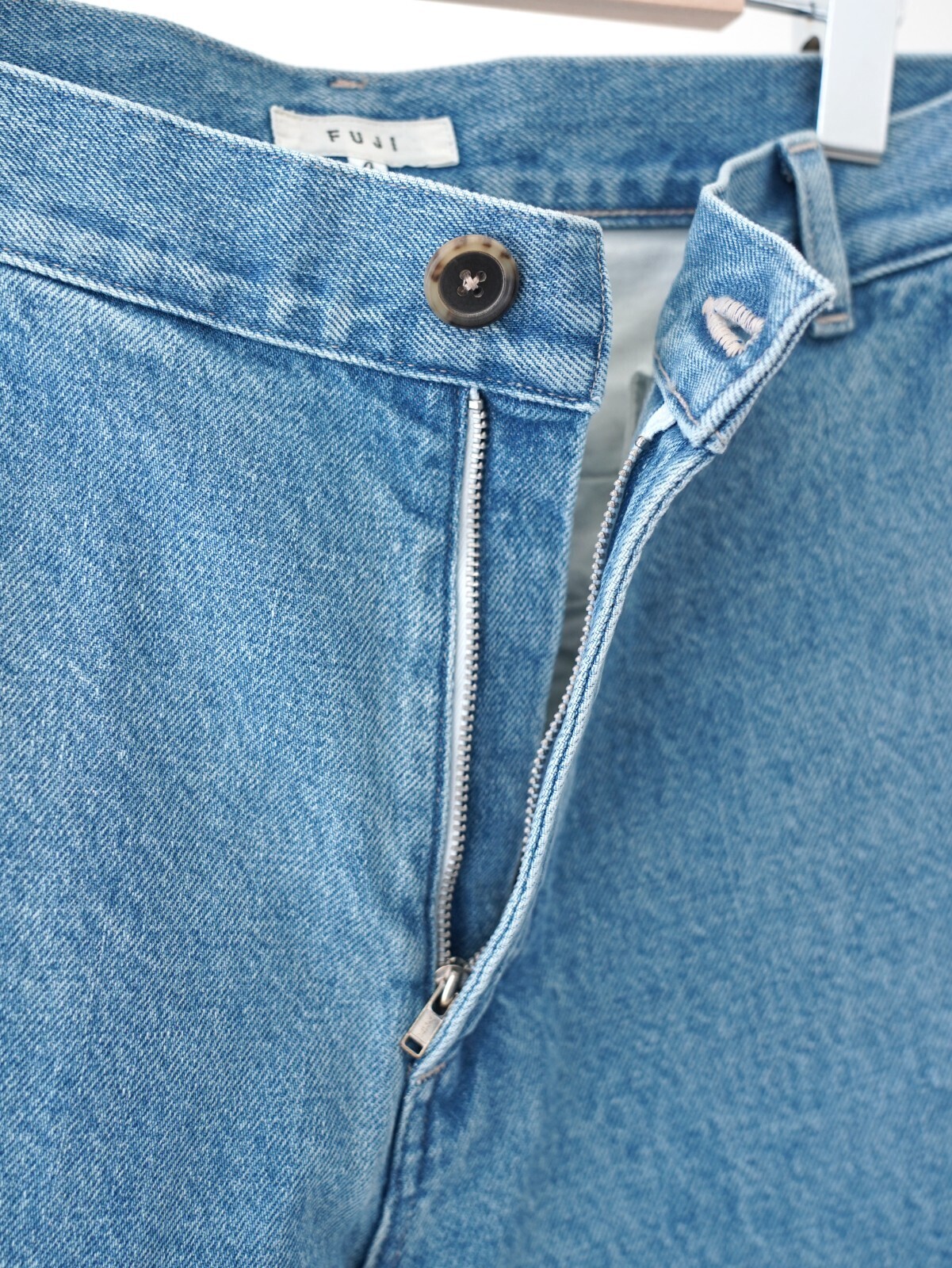 FUJI 女士 & 男士 WASH DENIM SLACKS 图片9