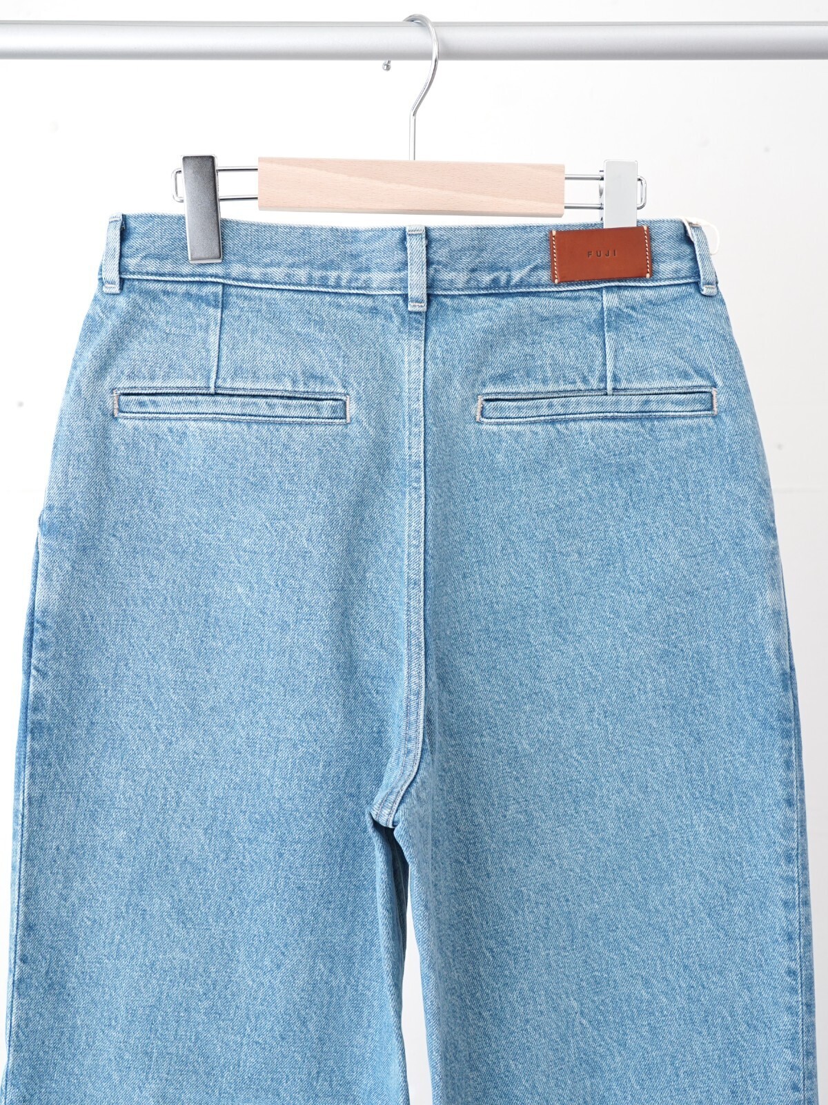 FUJI 女士 & 男士 WASH DENIM SLACKS 图片8