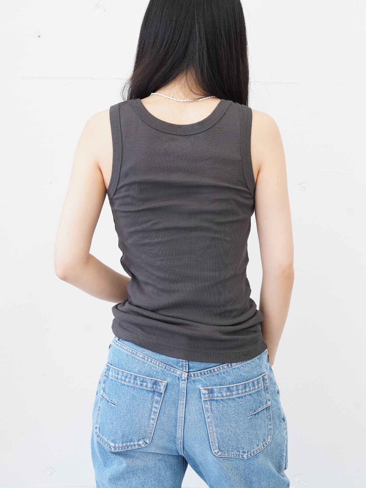 FUJI 女士 COTTON SQUARE TANK TOP 图片18