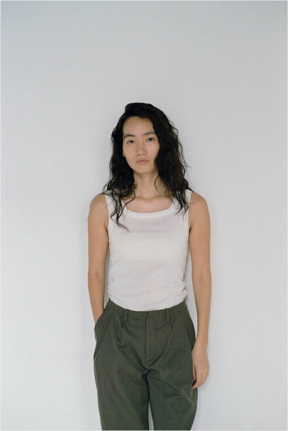 FUJI 女士 COTTON SQUARE TANK TOP 图片5