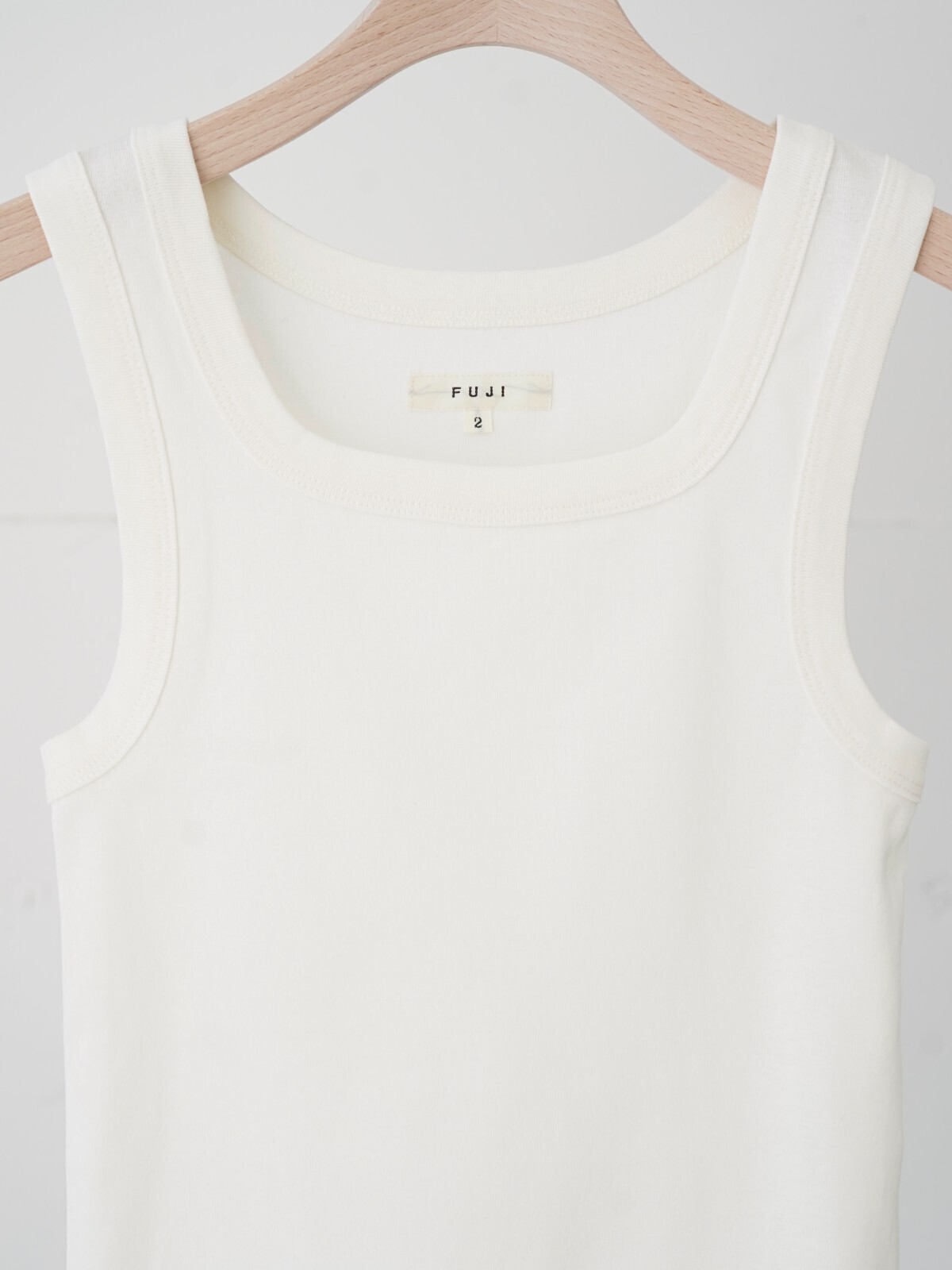 FUJI 女士 COTTON SQUARE TANK TOP 图片3