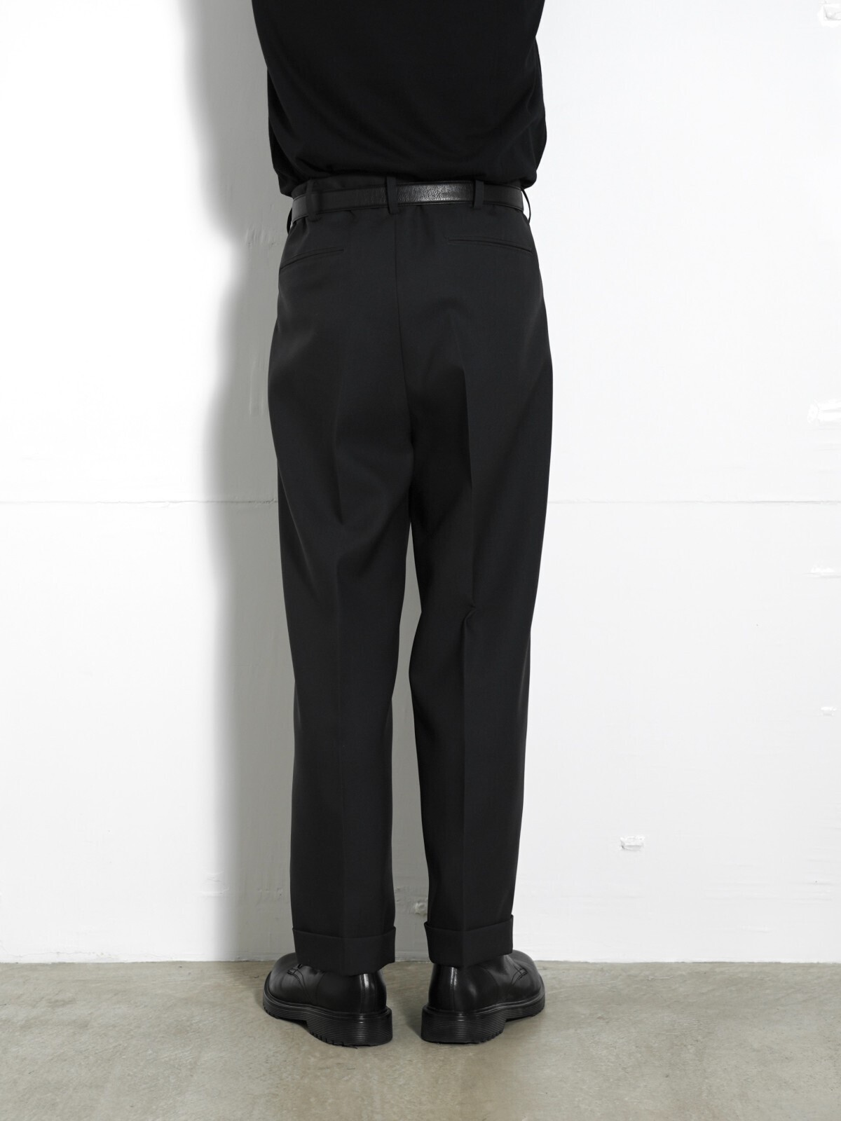 Hard tuxedo cloth pants /Brown Blanc ym