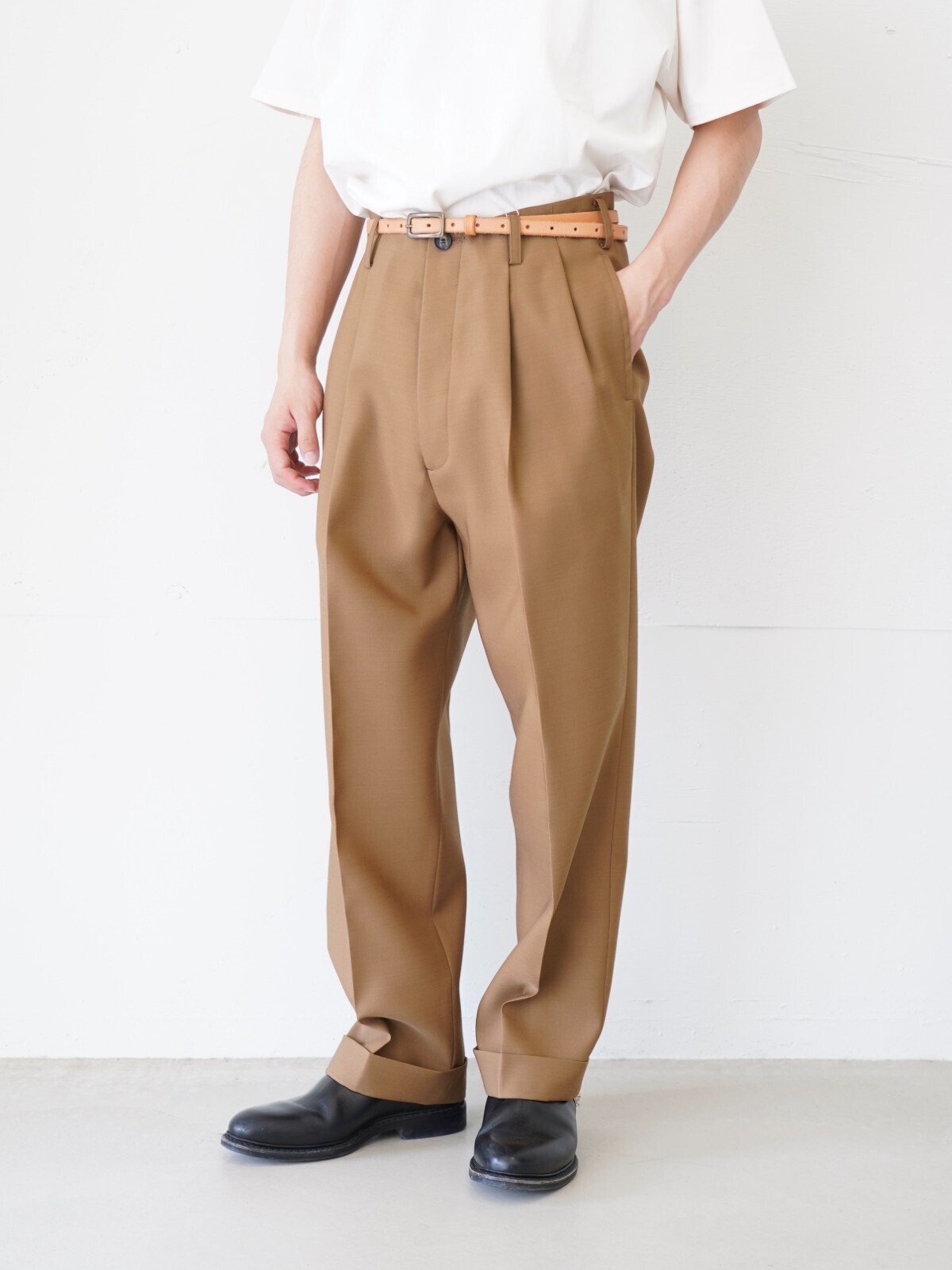 Blanc YM 男士 Hard Tuxedo Cloth Pants 图片4
