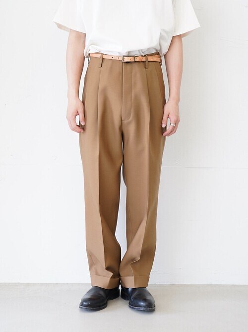 Hard Tuxedo Cloth Pants｜Blanc YM 男士