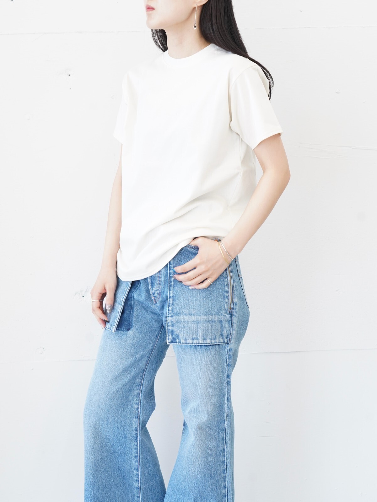 FUJI 여성 COTTON S/S T-SHIRTS (femme) 이미지4