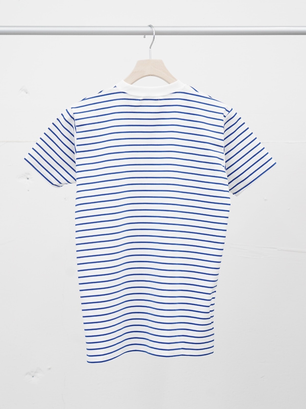 FUJI WOMENS SUPIMA COTTON BORDER S/S T-SHIRTS (femme) IMAGE6