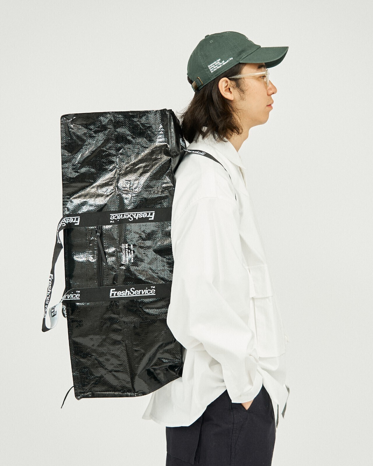 FreshService 여성 & 남성 TARP DUFFLE BAG (BLACK 25SS) 이미지7