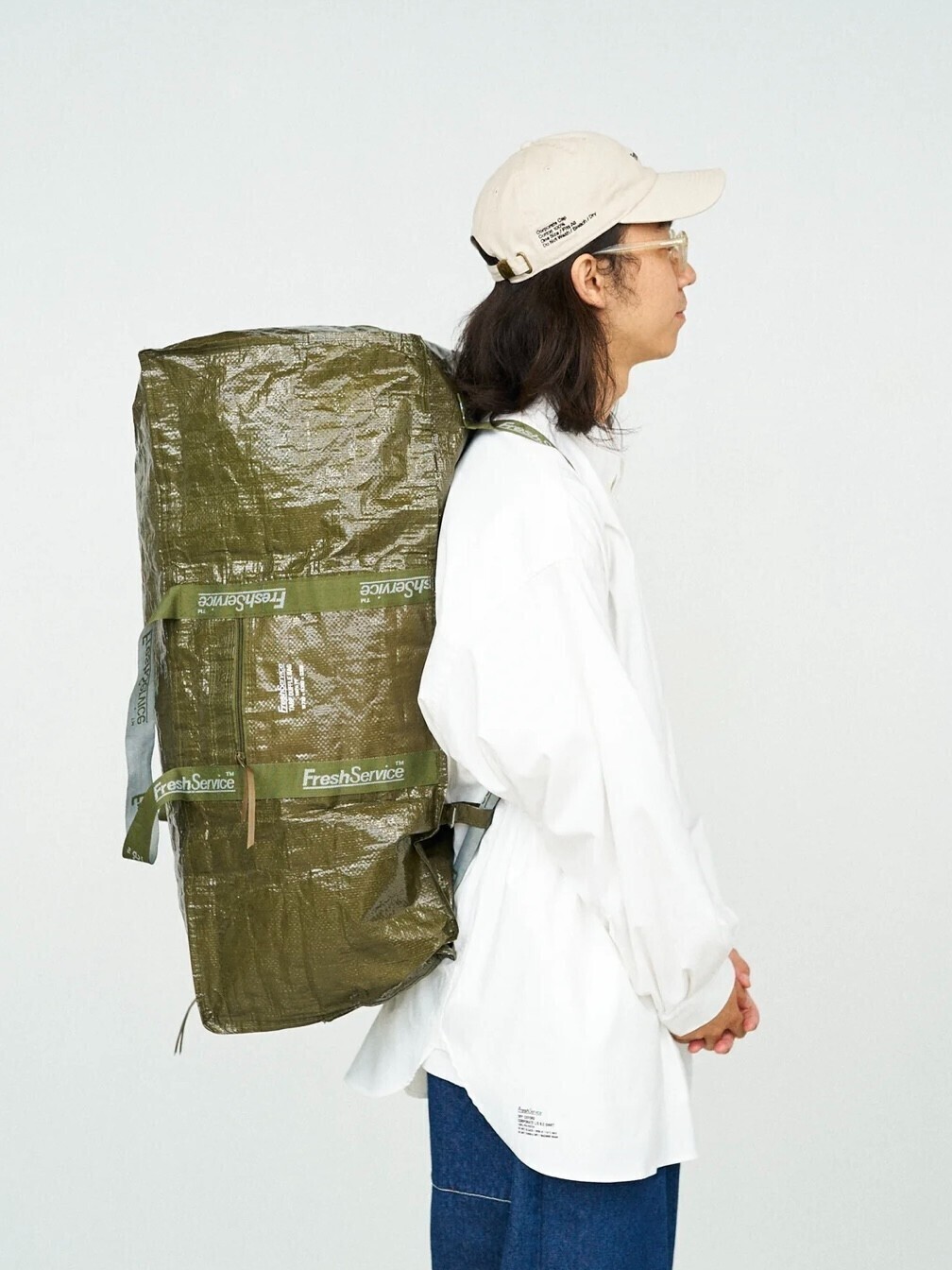 FreshService 女士 & 男士 TARP DUFFLE BAG (KHAKI 25SS) 图片3