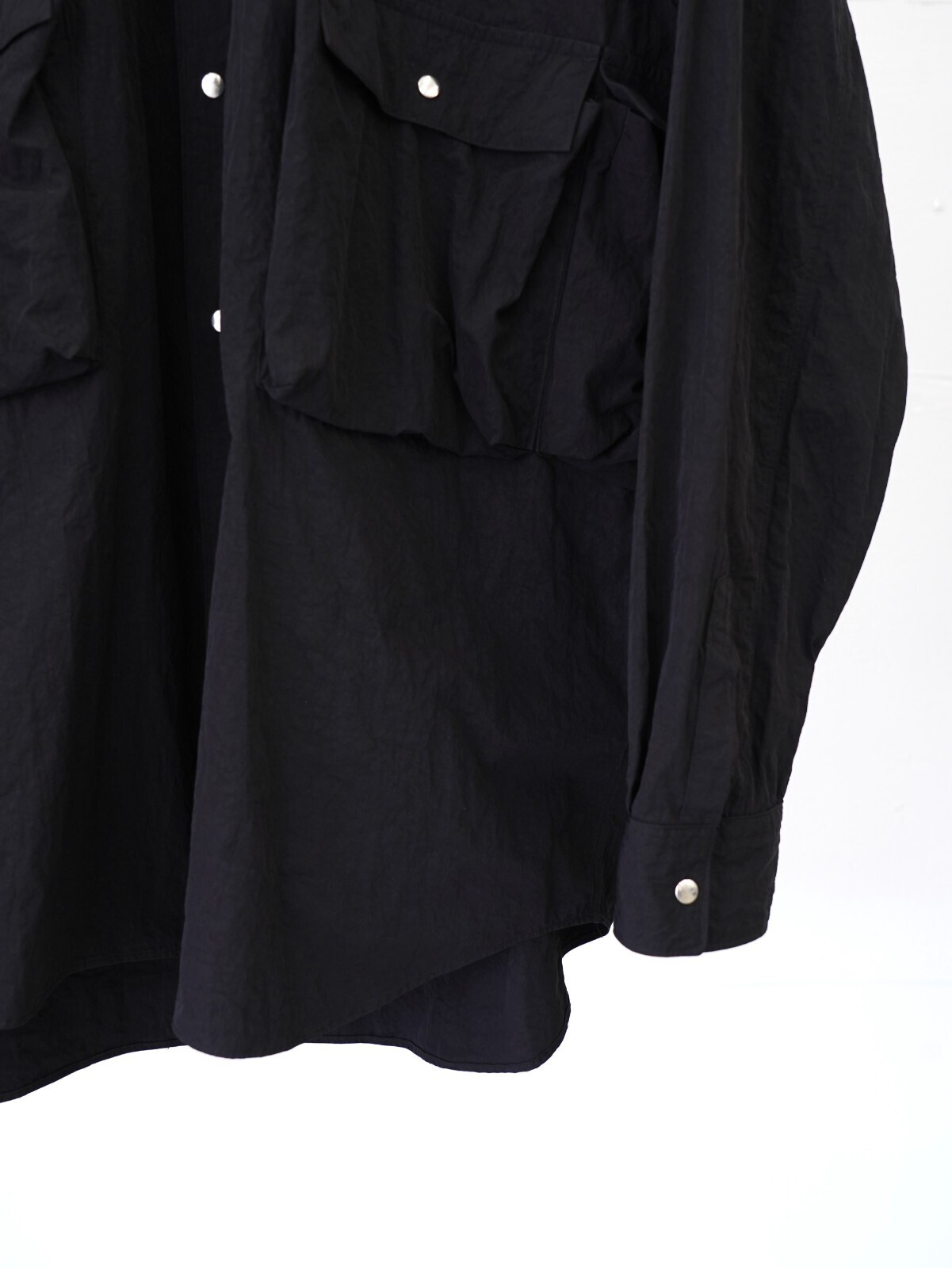 NULABEL MENS Garment Dyed Hunter Shirt IMAGE4