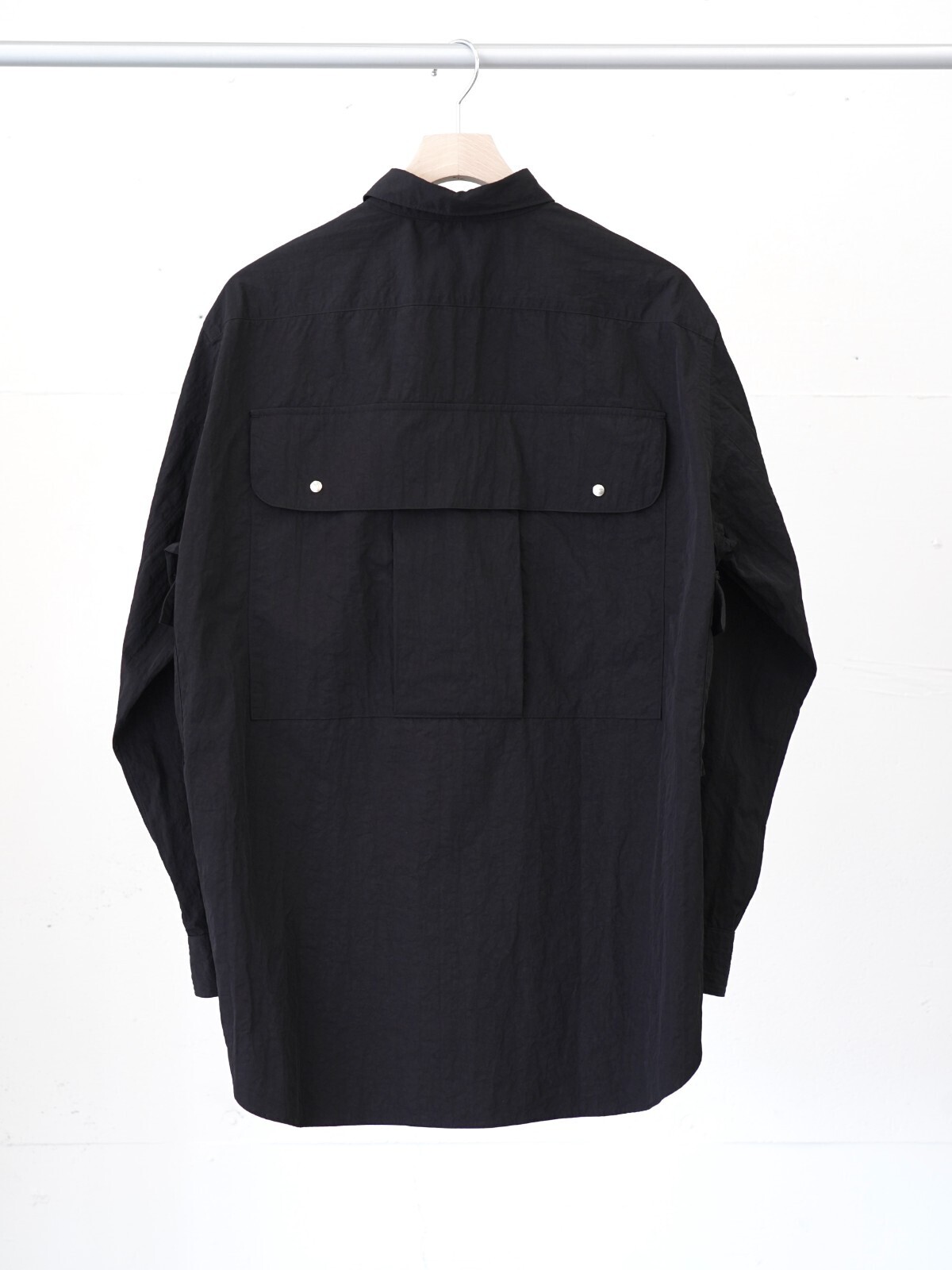 NULABEL MENS Garment Dyed Hunter Shirt IMAGE2